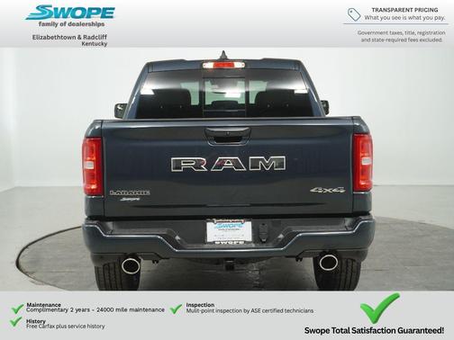 Forged Blue Metallic 2026 RAM 1500 Laramie