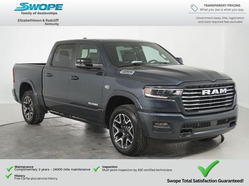 Forged Blue Metallic 2026 RAM 1500 Laramie
