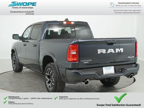 Forged Blue Metallic 2026 RAM 1500 Laramie