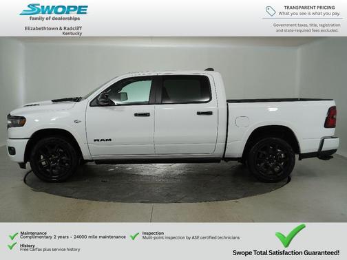 Bright White Clearcoat 2026 RAM 1500 Laramie