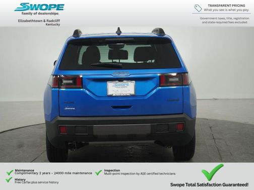 Hydro Blue Pearlcoat 2026 Jeep Cherokee Limited