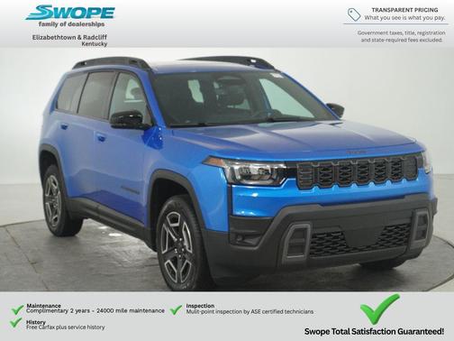 Hydro Blue Pearlcoat 2026 Jeep Cherokee Limited