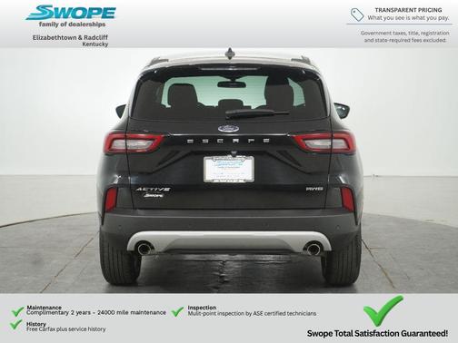 AGATE BLACK METALLIC 2024 Ford Escape Active