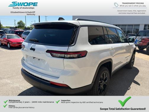 Bright White Clearcoat 2026 Jeep Grand Cherokee L Altitude