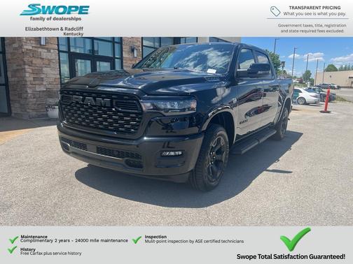 Diamond Black Crystal Pearlcoat 2026 RAM 1500 Big Horn/Lone Star