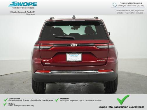 Velvet Red Pearlcoat 2026 Jeep Grand Cherokee Altitude