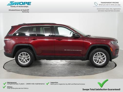 Velvet Red Pearlcoat 2026 Jeep Grand Cherokee Altitude