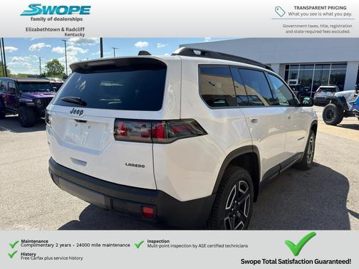 Bright White Clearcoat 2026 Jeep Cherokee Laredo 4x4