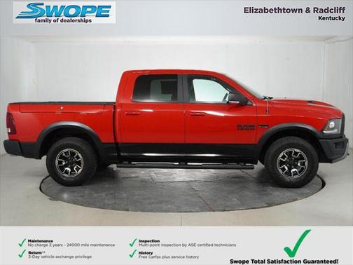 2017 RAM 1500 Rebel Crew Cab 4x4 57' Box