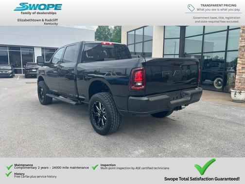 Diamond Black Crystal Pearlcoat 2026 RAM 2500 Tradesman Crew Cab 4x4 6'4' Box