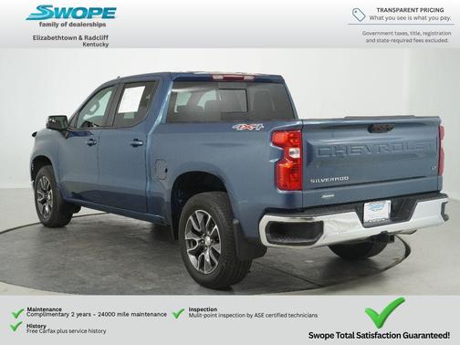 Lakeshore Blue Metallic 2024 Chevrolet Silverado 1500 LT