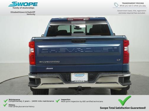 Lakeshore Blue Metallic 2024 Chevrolet Silverado 1500 LT