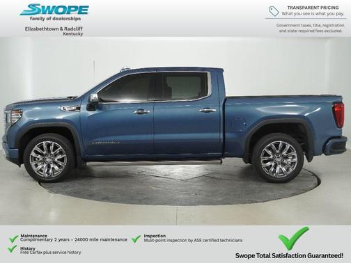Downpour Metallic 2025 GMC Sierra 1500 Denali