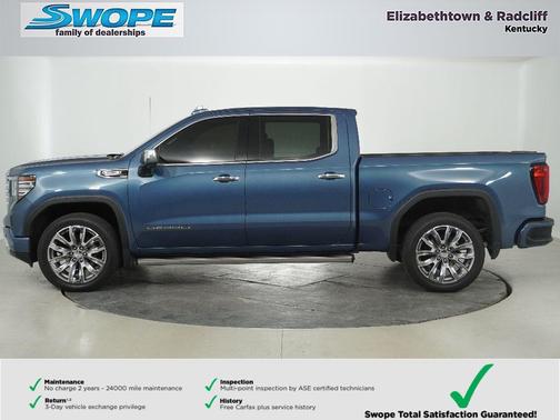 Downpour Metallic 2025 GMC Sierra 1500 Denali