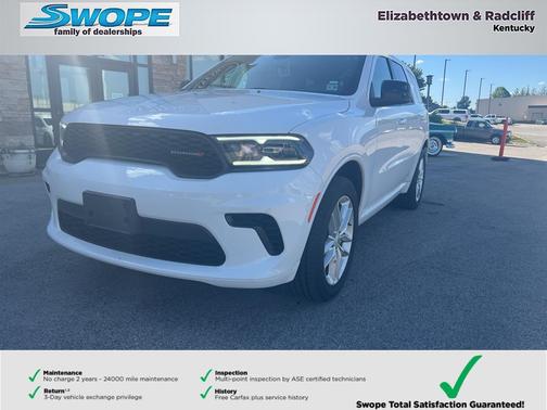 White Knuckle Clearcoat 2026 Dodge Durango GT