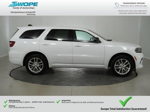 White Knuckle Clearcoat 2026 Dodge Durango GT