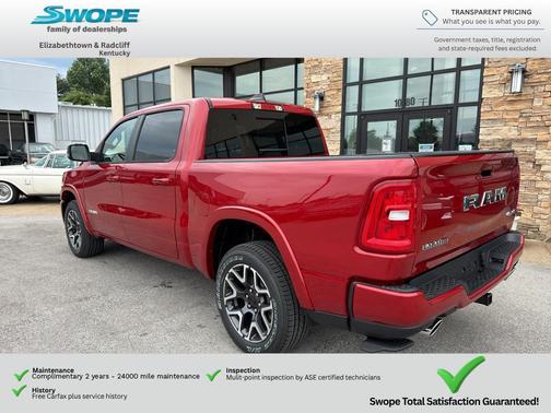 Molten Red Pearlcoat 2026 RAM 1500 Laramie