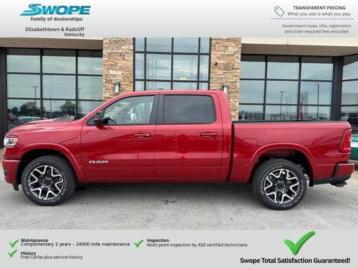 Molten Red Pearlcoat 2026 RAM 1500 Laramie