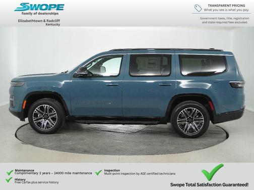 Steel Blue 2026 Jeep Grand Wagoneer 4x4