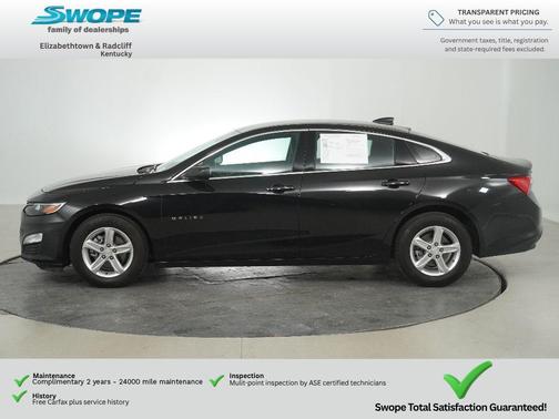 Mosaic Black Metallic 2024 Chevrolet Malibu 1LS