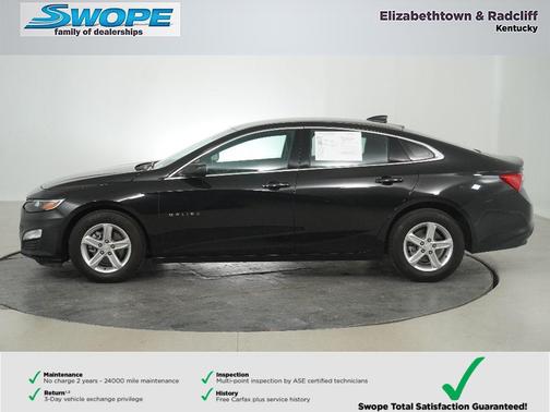 Mosaic Black Metallic 2024 Chevrolet Malibu 1LS