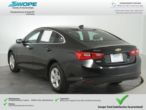 Mosaic Black Metallic 2024 Chevrolet Malibu 1LS