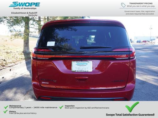 Red Hot Pearlcoat 2026 Chrysler Pacifica Limited