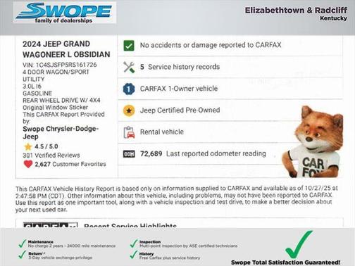 2024 Jeep Grand Wagoneer L Series II