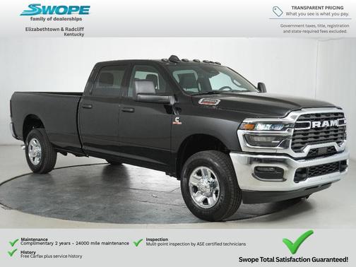 Diamond Black Crystal Pearlcoat 2026 RAM 3500 Tradesman Crew Cab 4x4 8' Box