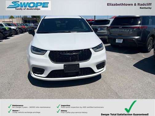 Bright White Clearcoat 2024 Chrysler Pacifica Hybrid S Appearance Pkg