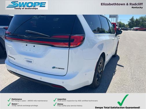 Bright White Clearcoat 2024 Chrysler Pacifica Hybrid S Appearance Pkg