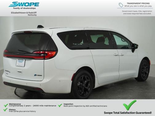 Bright White Clearcoat 2024 Chrysler Pacifica Hybrid S Appearance Pkg
