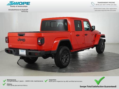 Firecracker Red Clearcoat (DISC) 2026 Jeep Gladiator Sport S