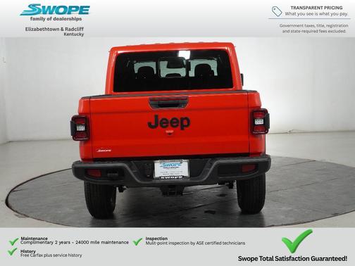 Firecracker Red Clearcoat (DISC) 2026 Jeep Gladiator Sport S