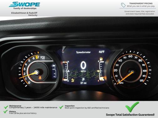 Hydro Blue Pearlcoat 2026 Jeep Gladiator Sport S