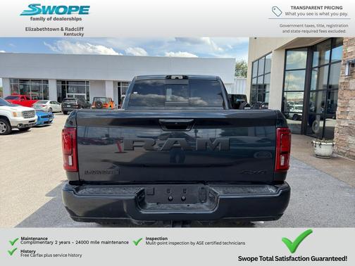 Forged Blue Metallic 2026 RAM 2500 Laramie Crew Cab 4x4 6'4' Box