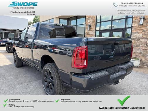 Forged Blue Metallic 2026 RAM 2500 Laramie Crew Cab 4x4 6'4' Box