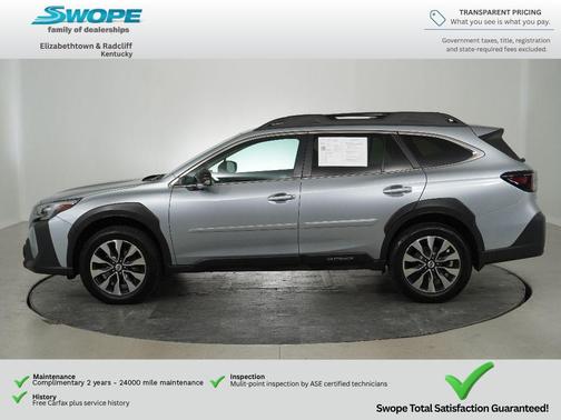 Ice Silver Metallic 2023 Subaru Outback Limited