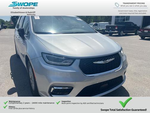 Silver Mist Clearcoat 2024 Chrysler Pacifica Touring L