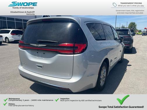 Silver Mist Clearcoat 2024 Chrysler Pacifica Touring L