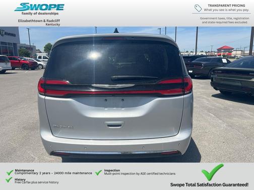 Silver Mist Clearcoat 2024 Chrysler Pacifica Touring L