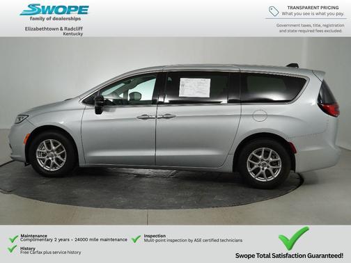 Silver Mist Clearcoat 2024 Chrysler Pacifica Touring L