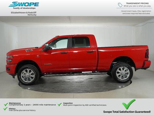 Flame Red Clearcoat 2026 RAM 2500 Big Horn Crew Cab 4x4 6'4' Box