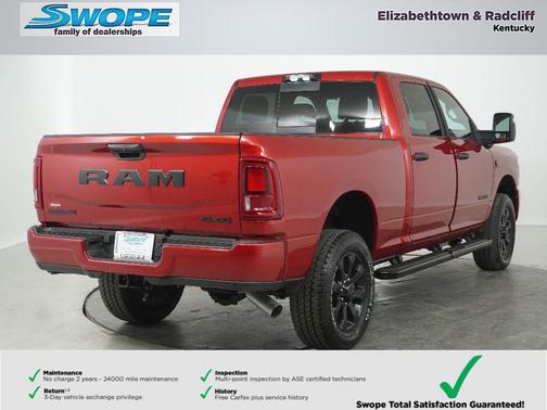 Molten Red Pearlcoat 2026 RAM 2500 Big Horn Crew Cab 4x4 6'4' Box