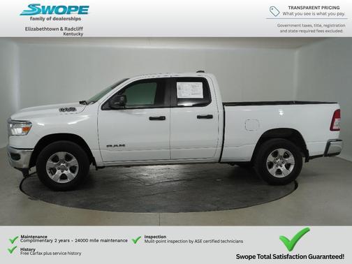 Bright White Clearcoat 2023 RAM 1500 Big Horn/Lone Star