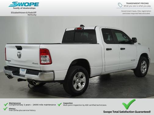Bright White Clearcoat 2023 RAM 1500 Big Horn/Lone Star