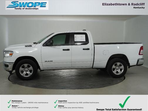 Bright White Clearcoat 2023 RAM 1500 Big Horn/Lone Star