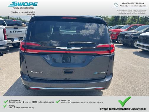Maximum Steel Metallic Clearcoat 2021 Chrysler Pacifica Hybrid Touring L