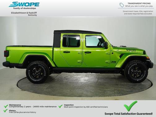 Mojito 2026 Jeep Gladiator Willys 4x4
