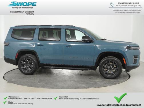 Steel Blue 2026 Jeep Grand Wagoneer Limited Altitude 4x4